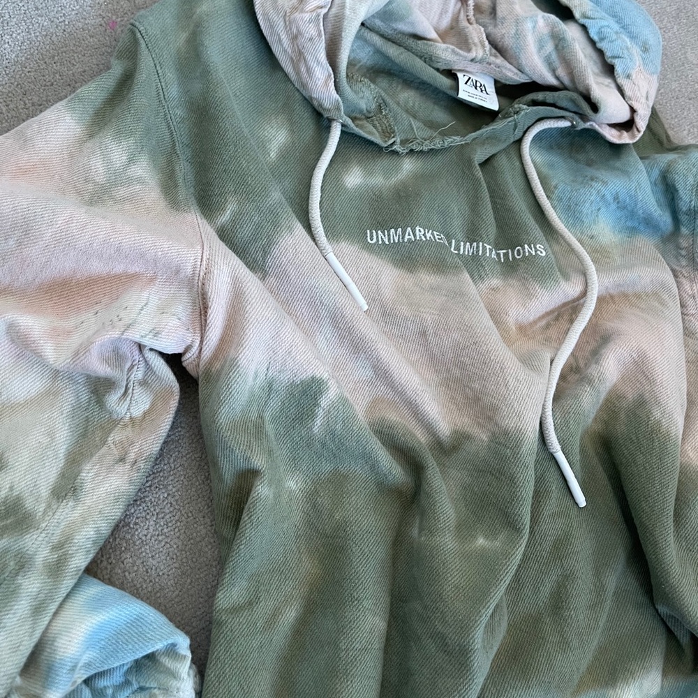 Zara Tie Dye Hoodie - Picture 2 of 3